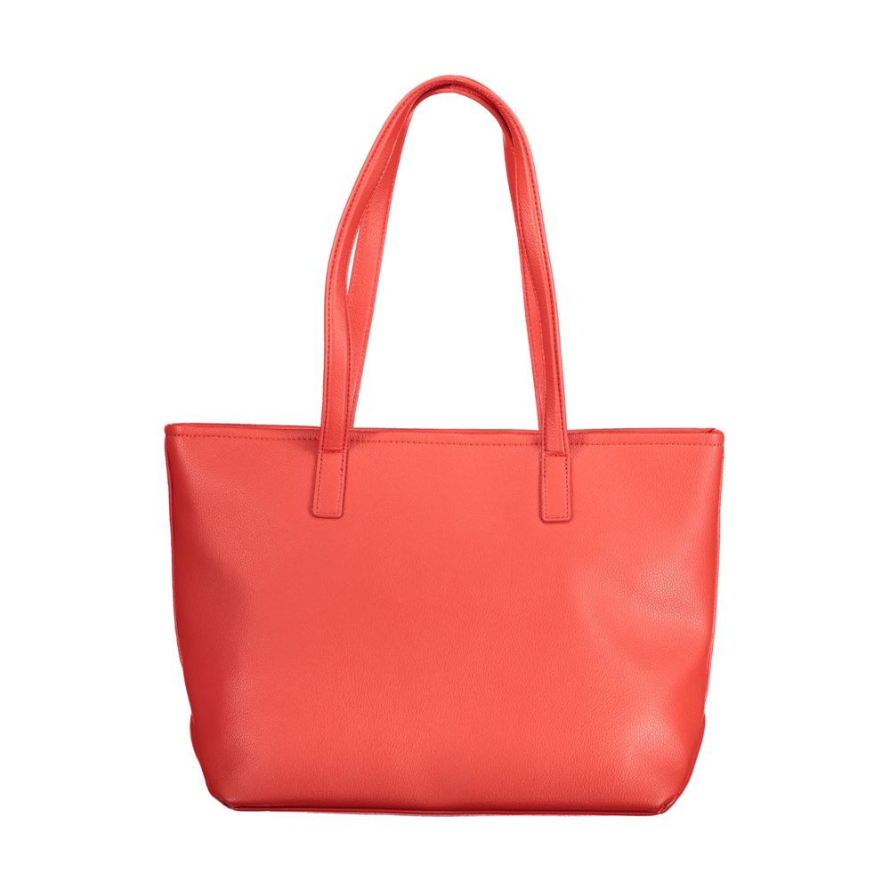 Bolso de polietileno rojo