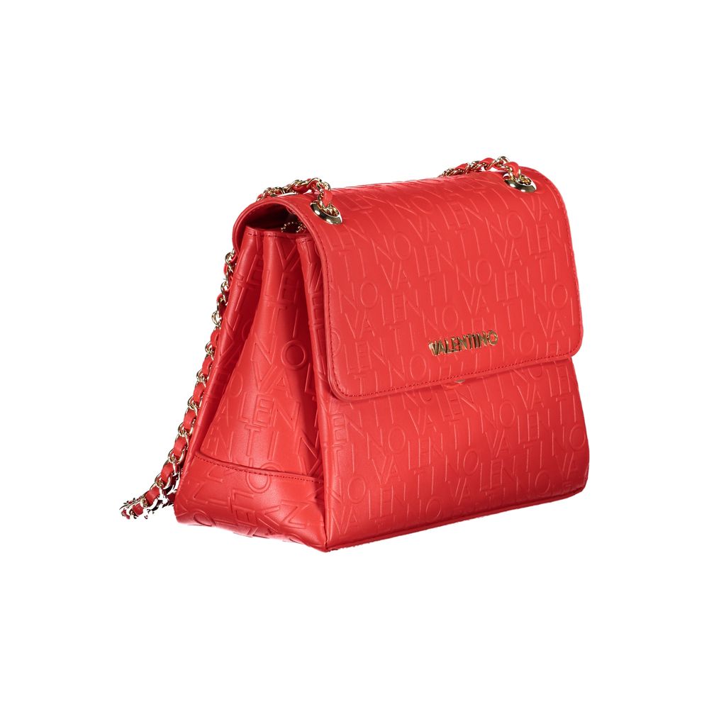 Bolso de polietileno rojo