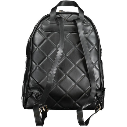 Black Polyethylene Backpack