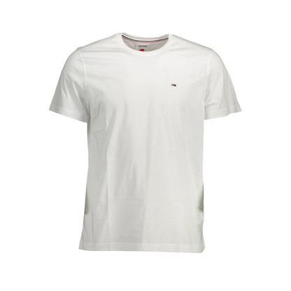 Camiseta de algodón blanca