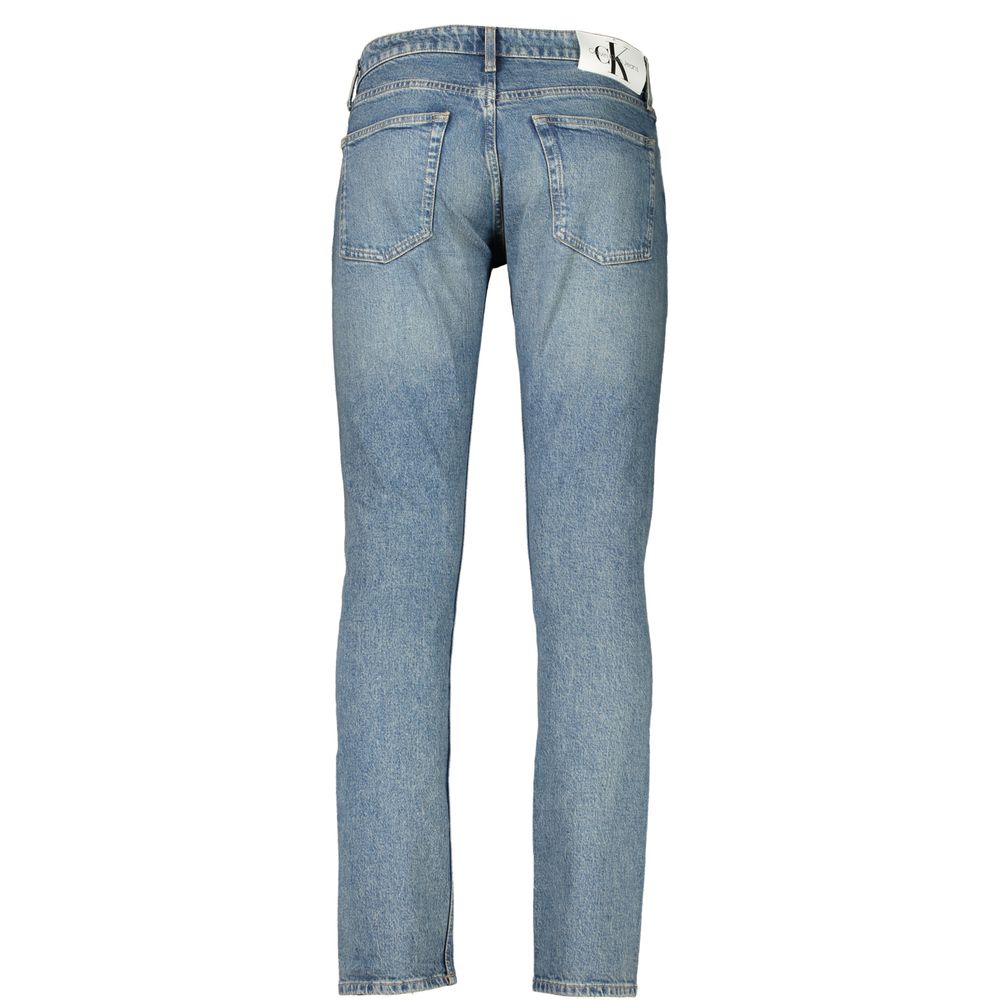 Blue Cotton Jeans & Pant