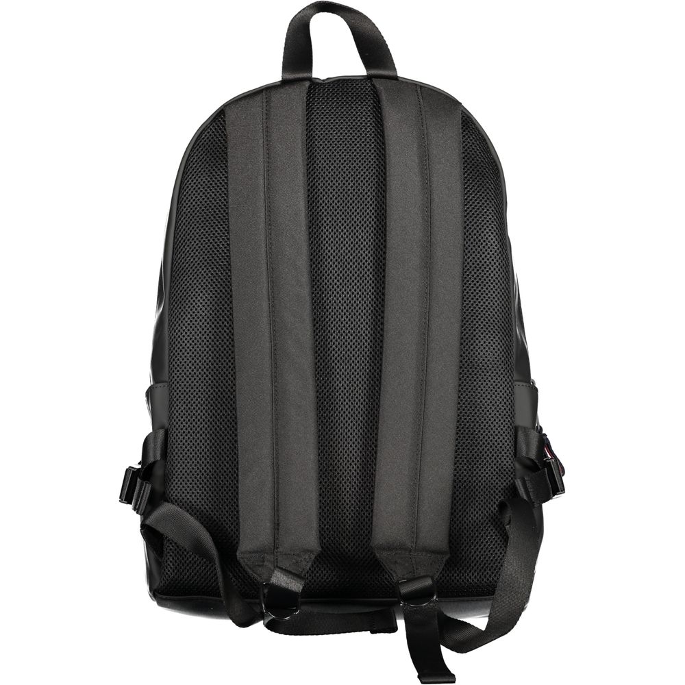 Black Polyester Backpack