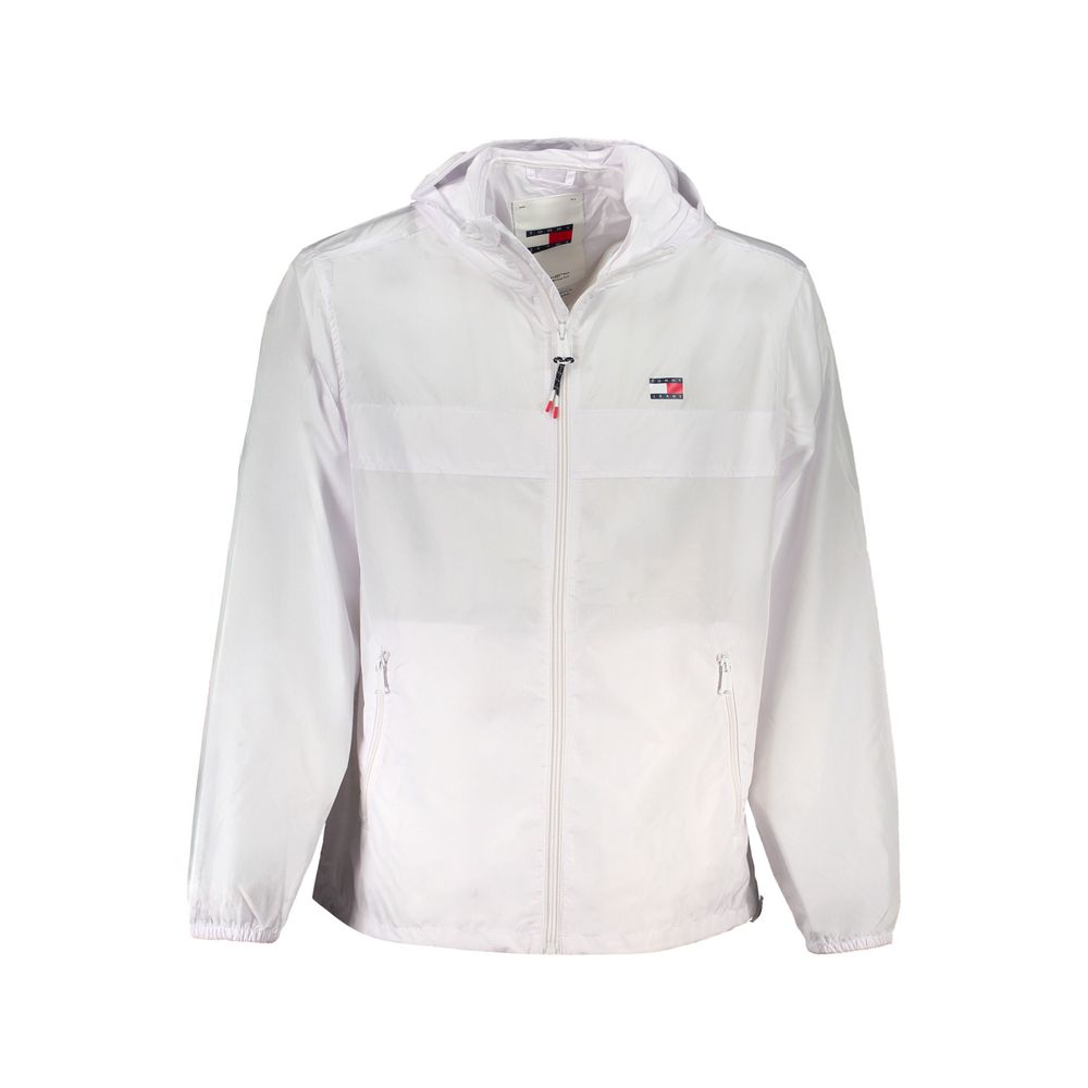 Chaqueta blanca de poliéster