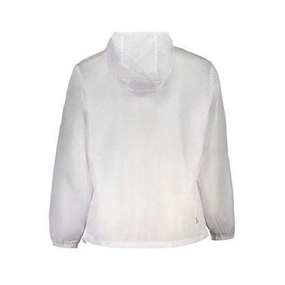 Chaqueta blanca de poliéster