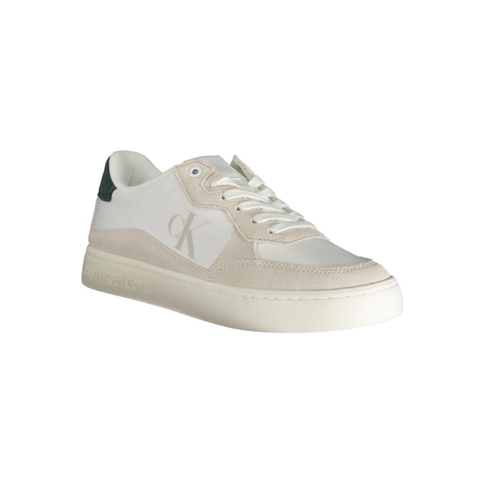 White Leather Men Sneaker