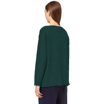 Green Silk Sweater