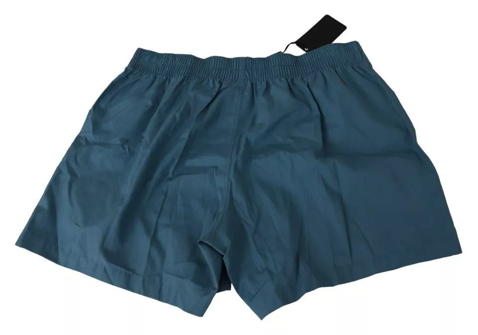 Calzoncillos Boxer Regular Algodón Azul