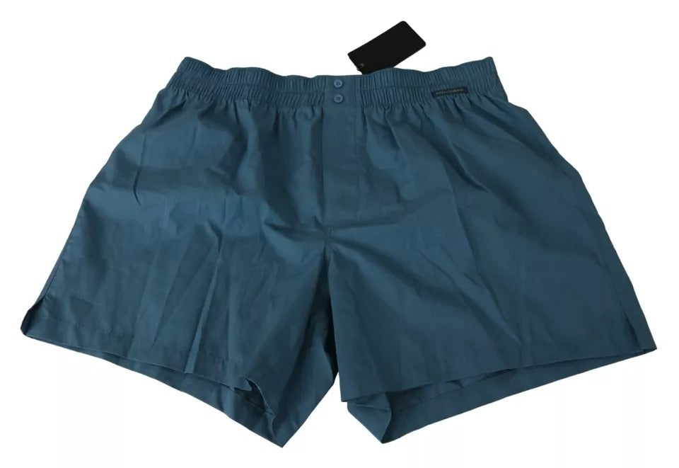 Calzoncillos Boxer Regular Algodón Azul