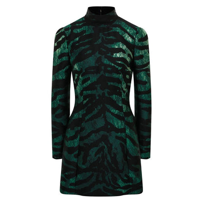 Green Polyester Dress