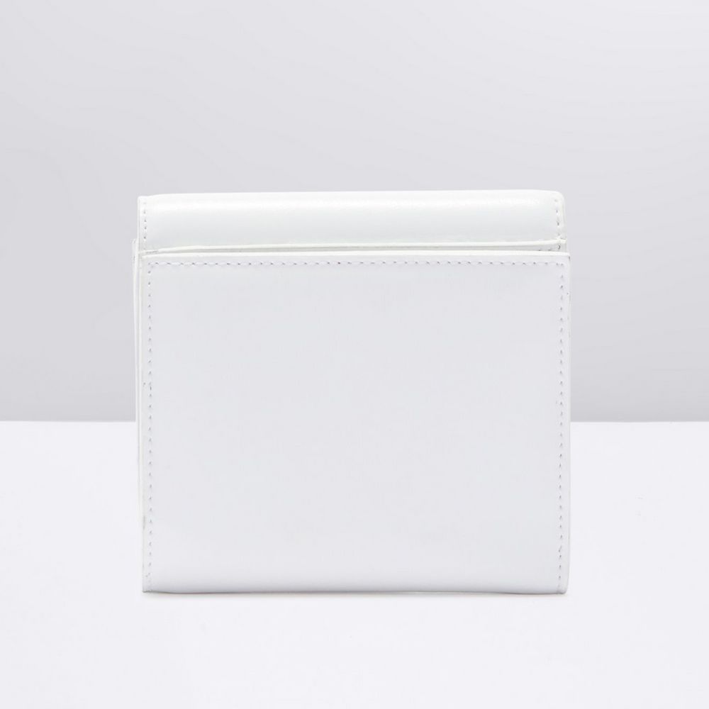 White Leather Wallet