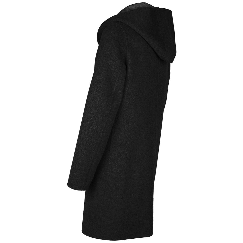 Black Wool Vergine Jacket