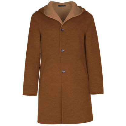 Brown Wool Vergine Jacket