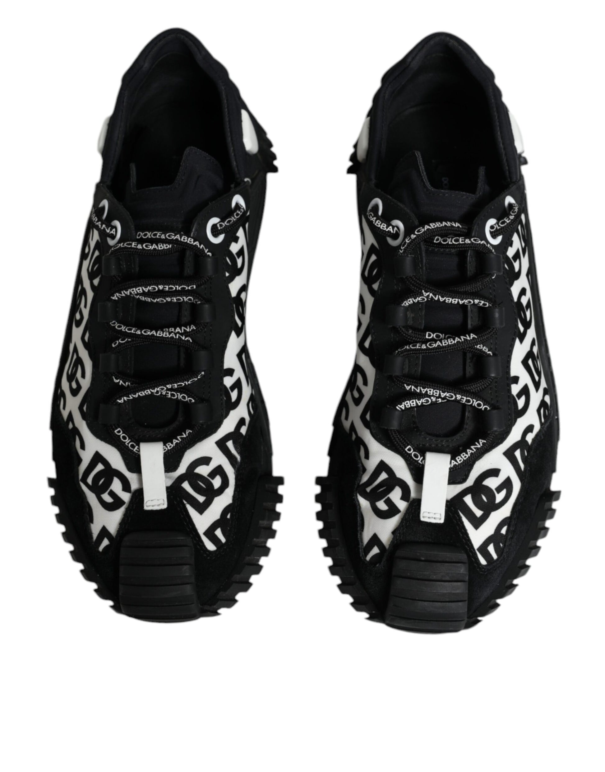 Black Logo Lace Up Low Top NS1 Sneakers Shoes