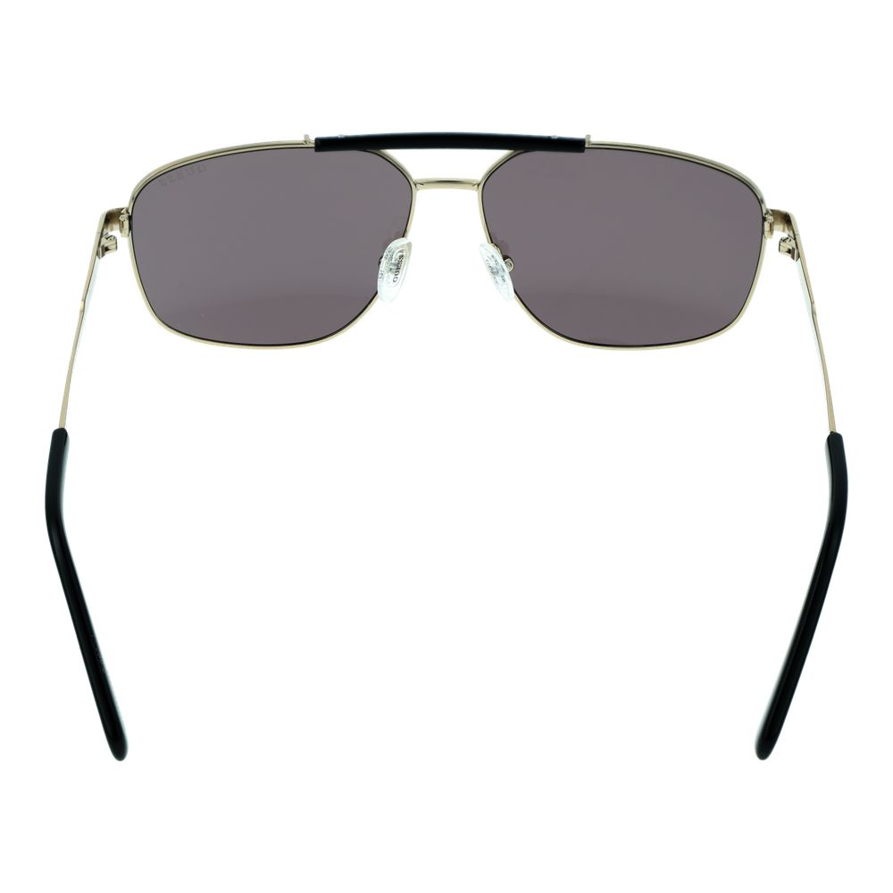 Gafas de sol doradas para hombre