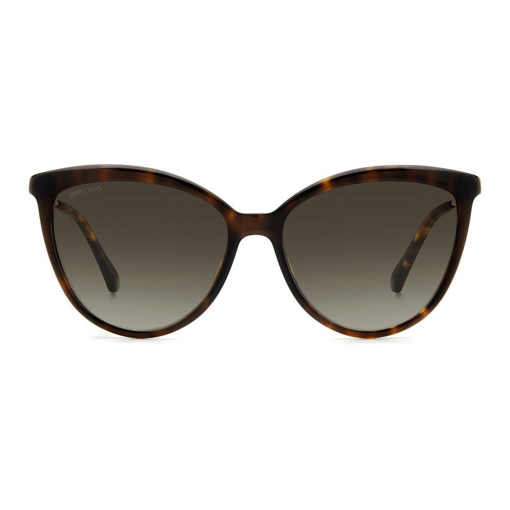 Brown Metal Sunglasses