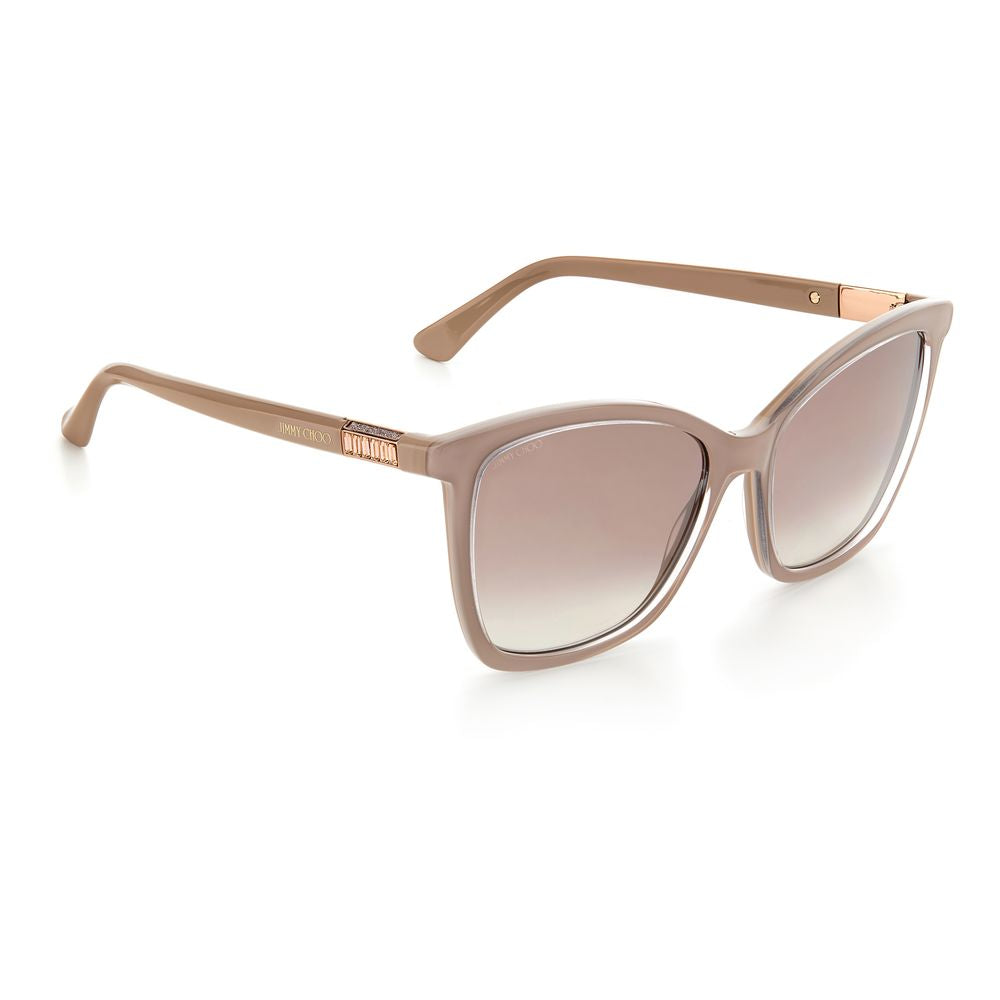 Gafas de sol de acetato beige