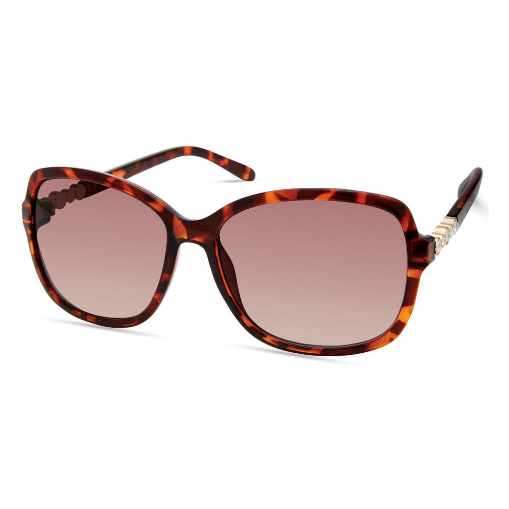 Brown Resin Sunglasses