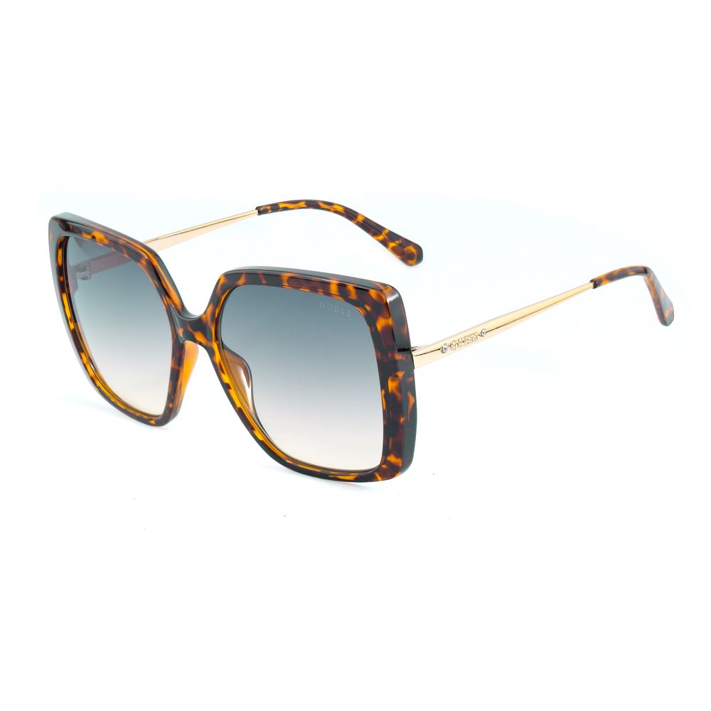Gafas de sol de metal marrón