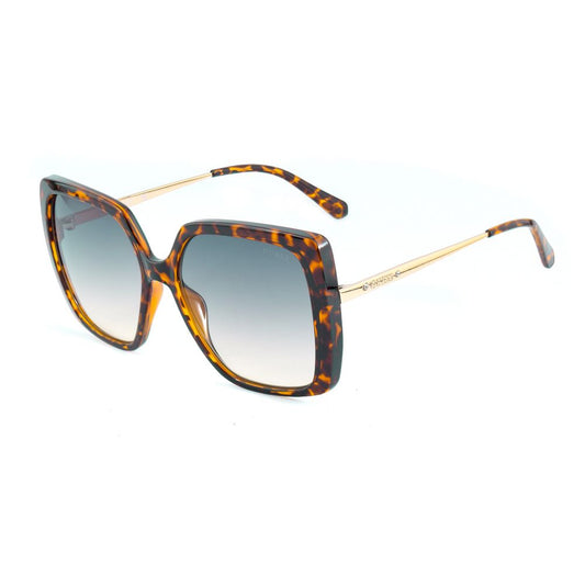 Gafas de sol de metal marrón
