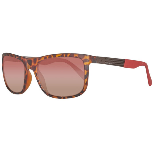 Brown Plastic Plastic Plastic Sunglasses