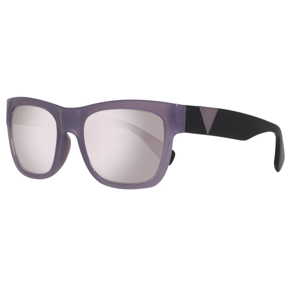 Gafas de sol de plástico morado