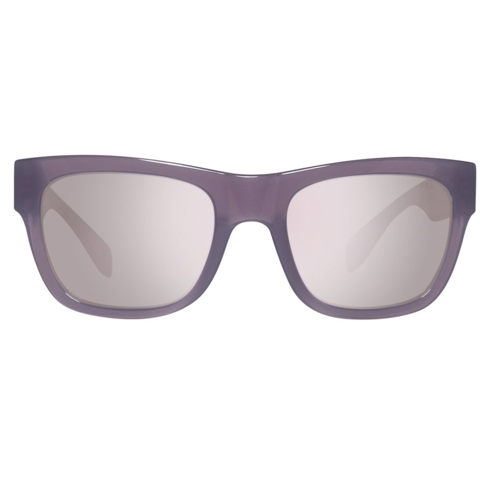 Gafas de sol de plástico morado