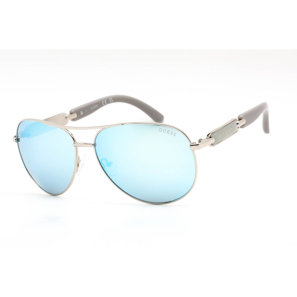 Gray Metal Sunglasses