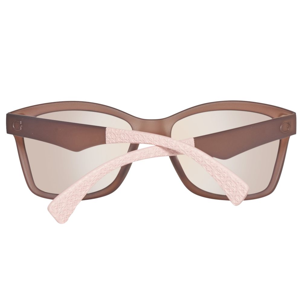 Gafas de sol de plástico marrón