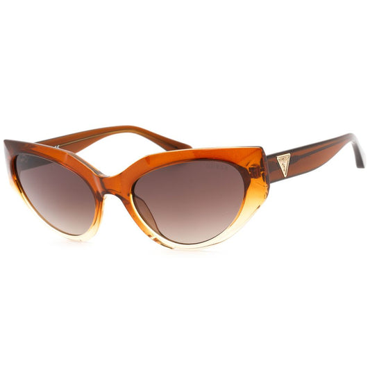 Gafas de sol de plástico marrón