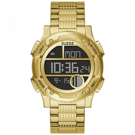 Reloj de acero inoxidable dorado