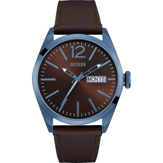 Reloj de polietileno marrón