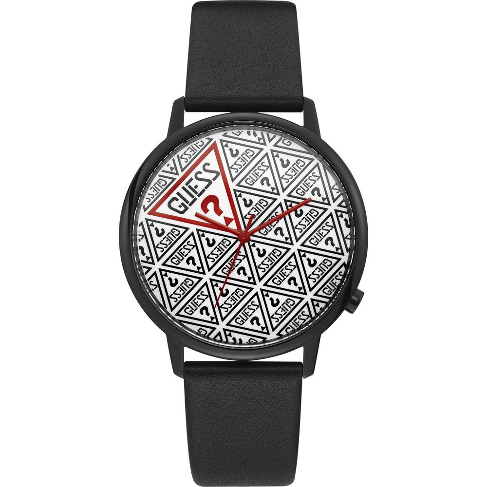 Reloj de piel negro