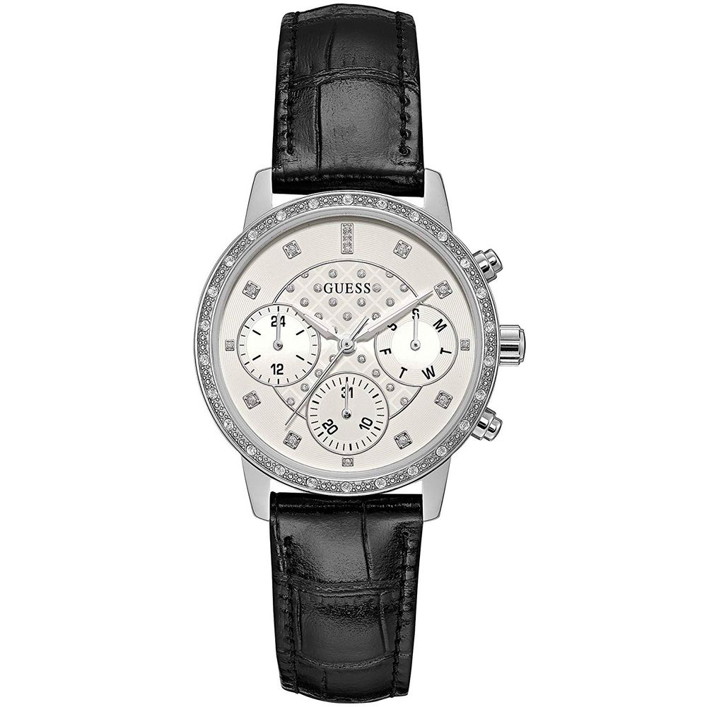 Reloj de piel negro