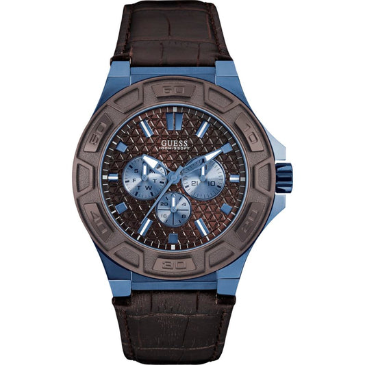 Reloj de polietileno marrón