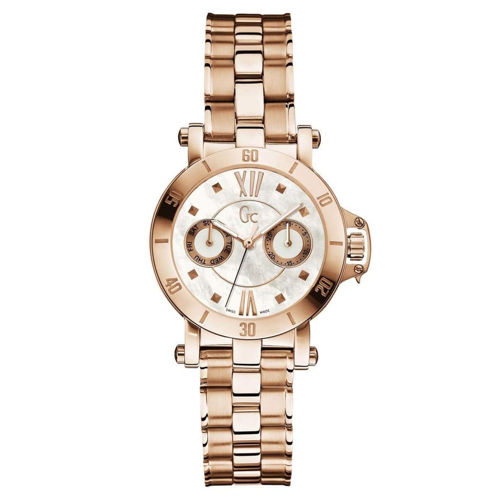 Rose Gold Steel Watch