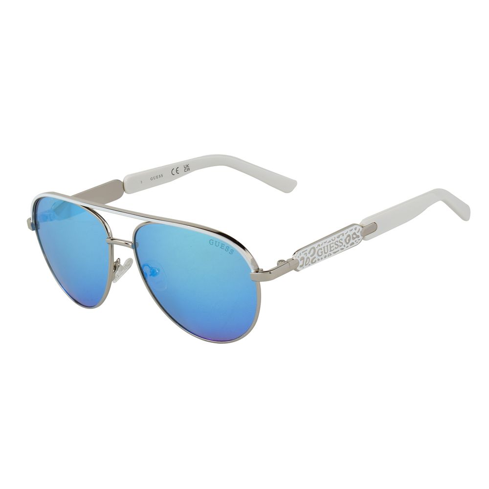 Gray Metal Sunglasses