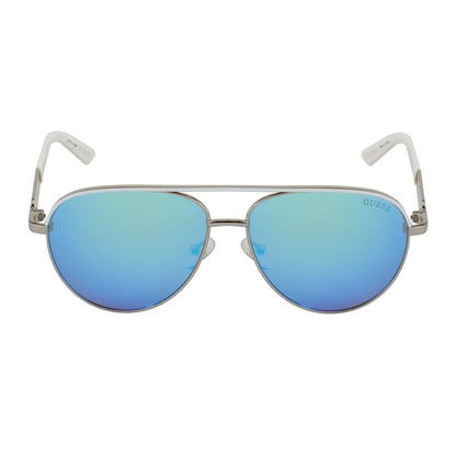 Gray Metal Sunglasses