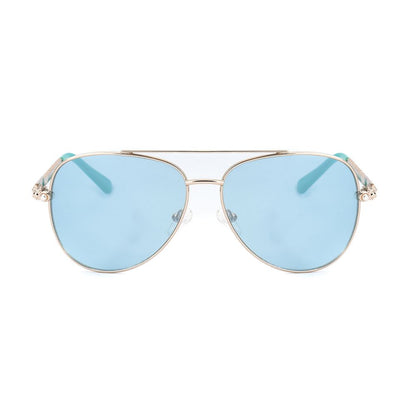 Gold Metal Sunglasses