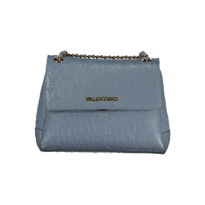 Bolso de polietileno azul claro para mujer