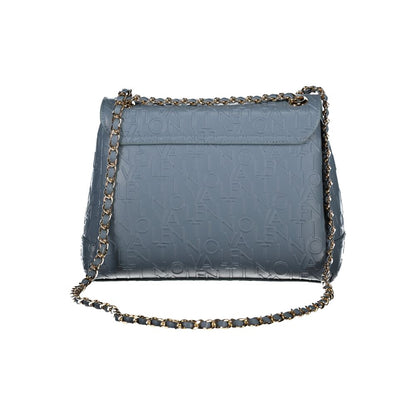 Bolso de polietileno azul claro para mujer