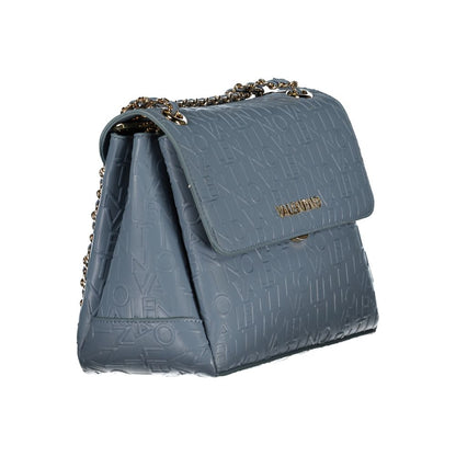 Bolso de polietileno azul claro para mujer