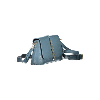 Bolso de polietileno azul claro para mujer