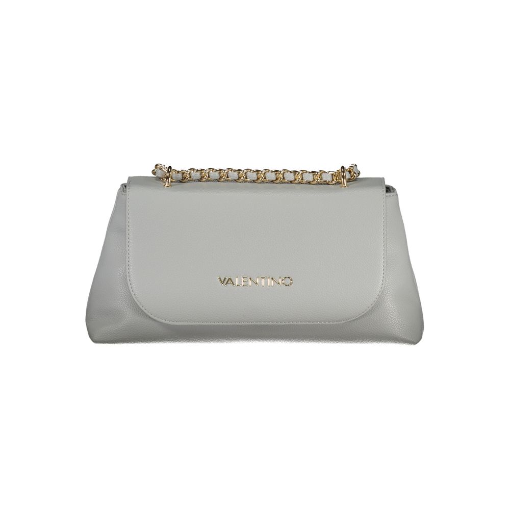 Gray Polyethylene Women Handbag