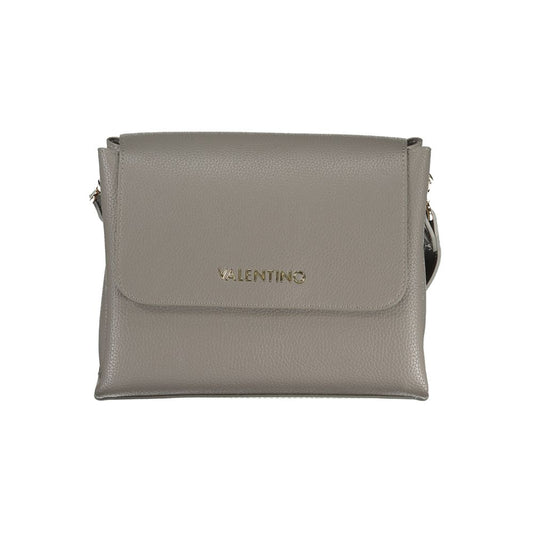 Gray Polyethylene Women Handbag