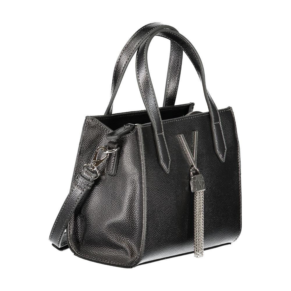 Gray Polyethylene Women Handbag