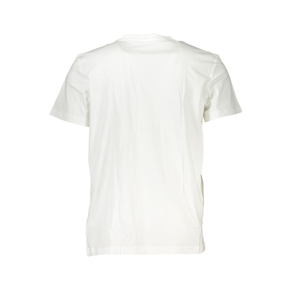 Camiseta blanca de algodón