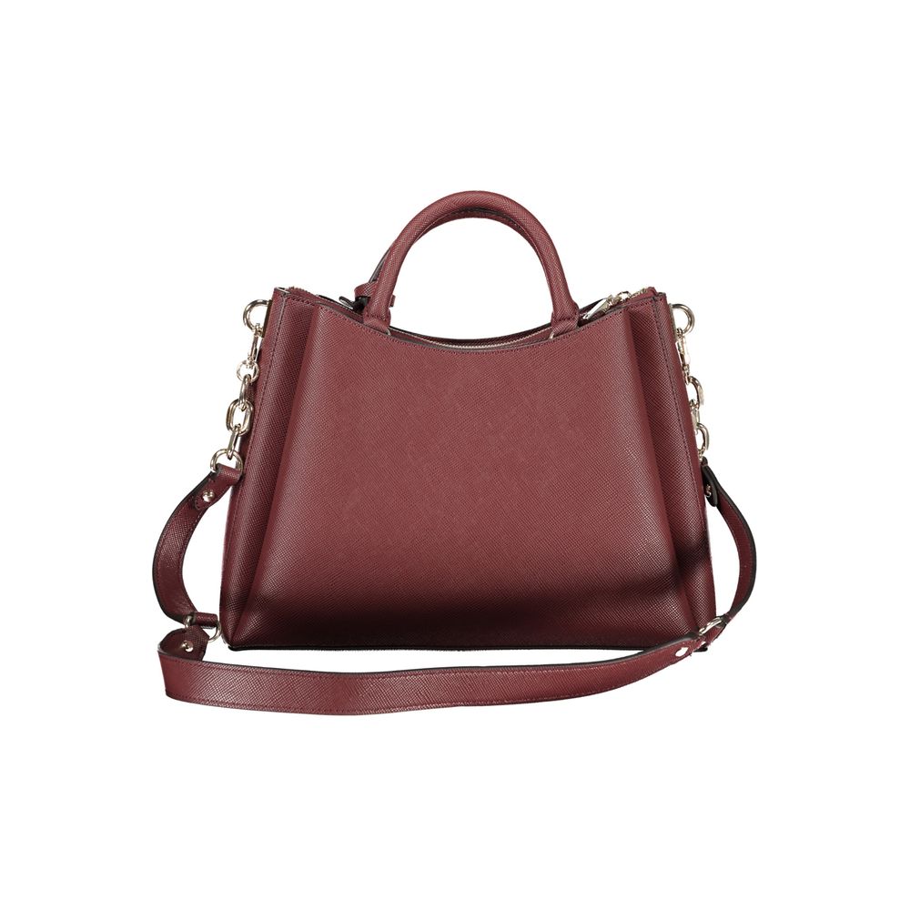 Brown Polyethylene Handbag