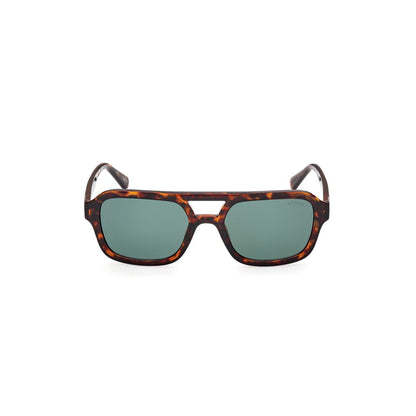 Brown Injected Sunglasses