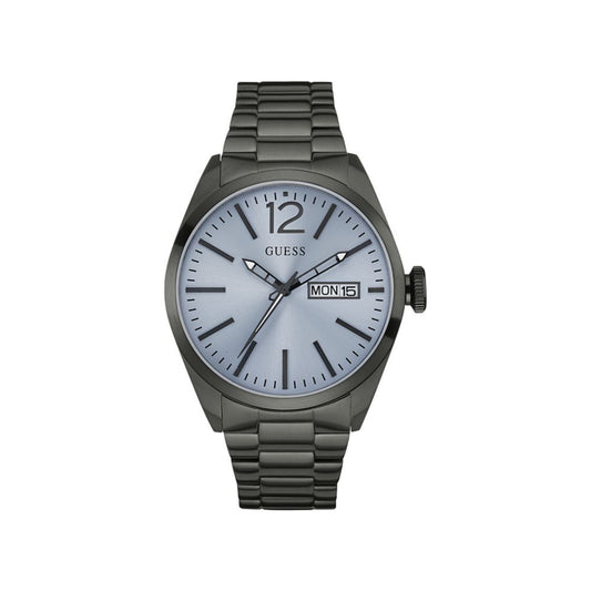 Reloj de acero gris