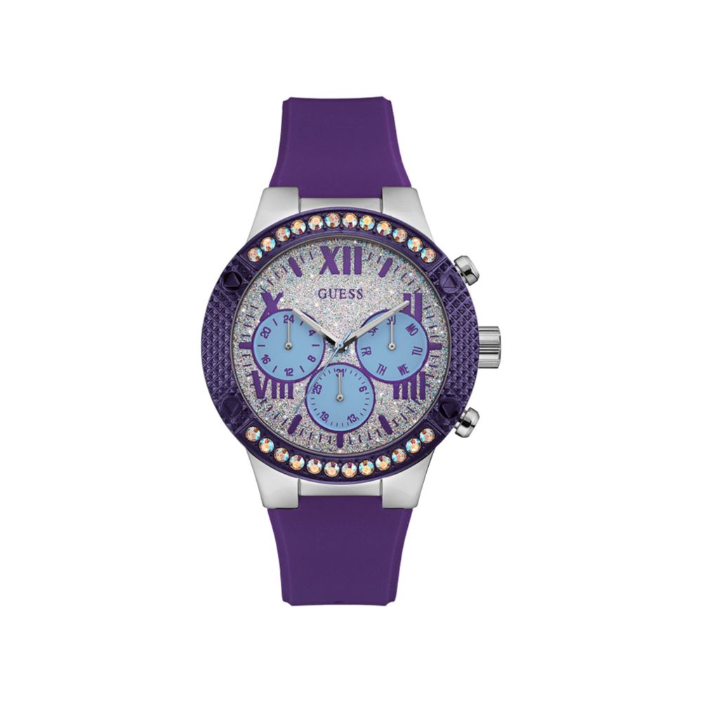 Reloj de silicona morado